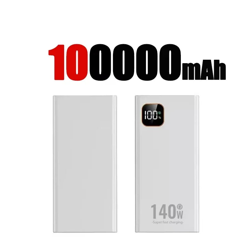Batterie externe USB avec affichage numérique et lampe LED