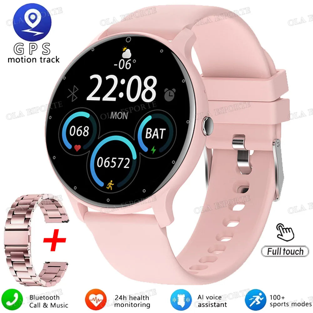 Ola Esporte – Montre connectée ronde avec suivi d’activité