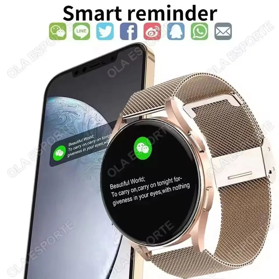 HT30 Ola Esporte – Montre connectée 1,77 pouce avec appels Bluetooth
