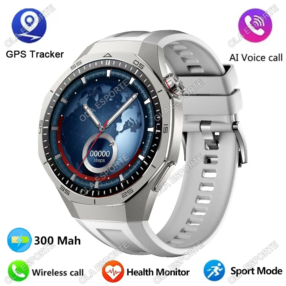 Ola Esporte – Montre ronde 1,52 pouce avec appels Bluetooth