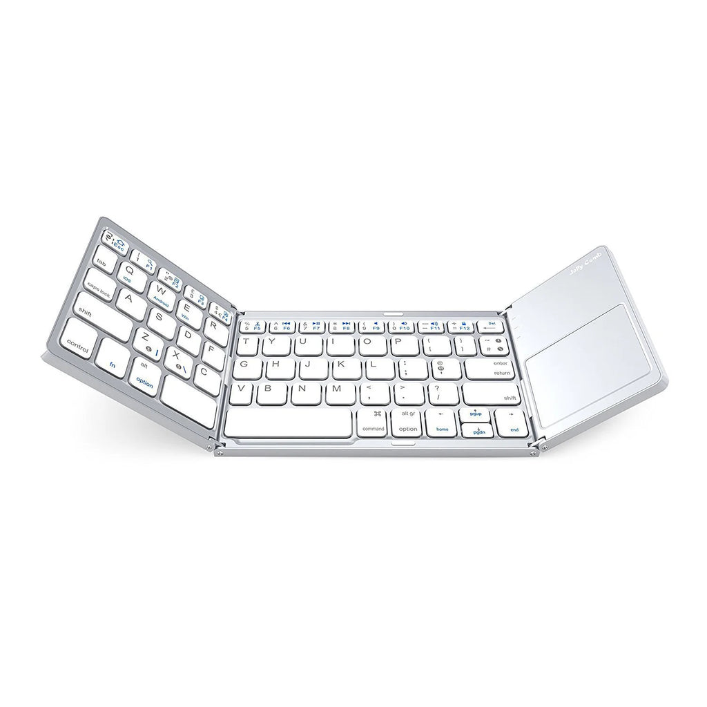B033 – Clavier Bluetooth pliable avec pavé tactile annoncé, langue au choix