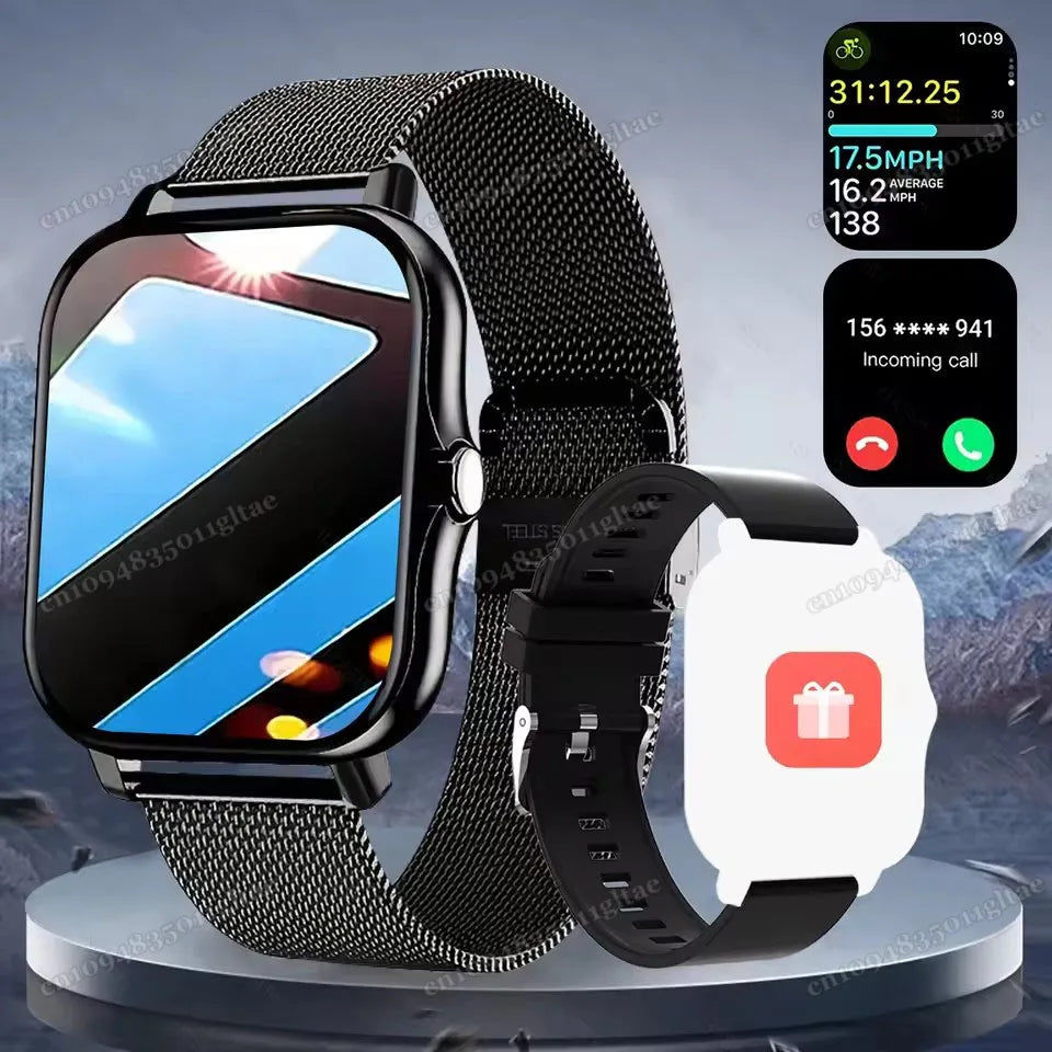 Y13 Pro Max – Montre connectée avec appels Bluetooth et notifications