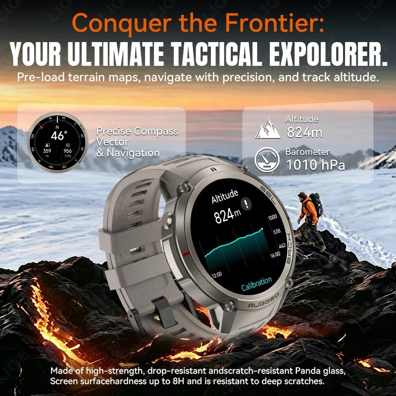 DM59-GPS – Montre connectée sport AMOLED 1,43 pouce