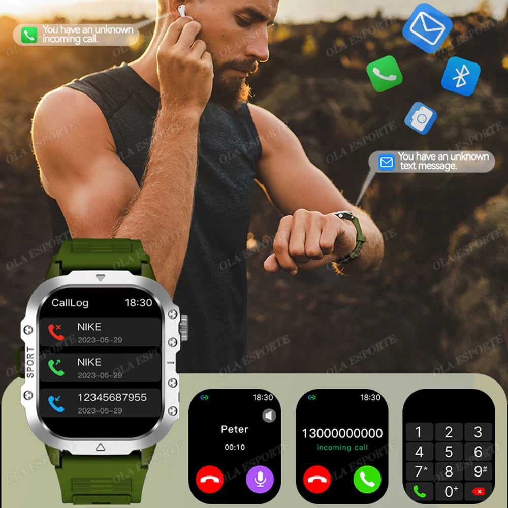 HW12 – Montre connectée sport avec écran tactile 2,01 pouces