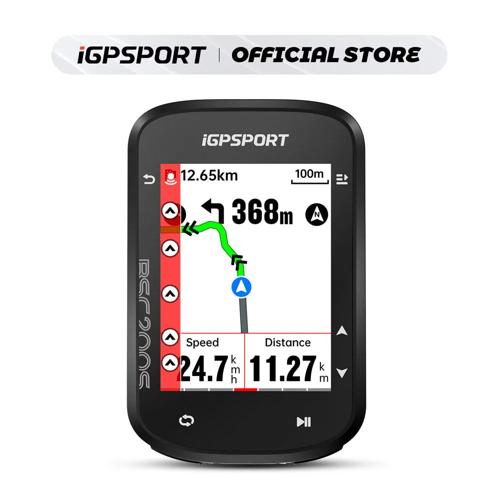 iGPSPORT BSC200S – Compteur GPS vélo sport avec navigation
