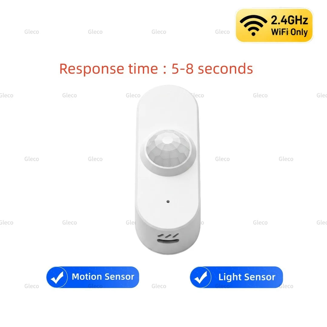 Gleco – Détecteur de mouvement Wi-Fi Tuya pour maison connectée