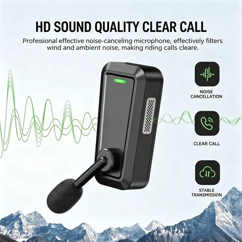 C10 – Kit audio Bluetooth avec intercom pour casque, 1 ou 2 unités