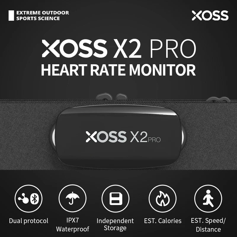 XOSS – Capteur cardio sport X2 Pro ou brassard BBP, lots au choix