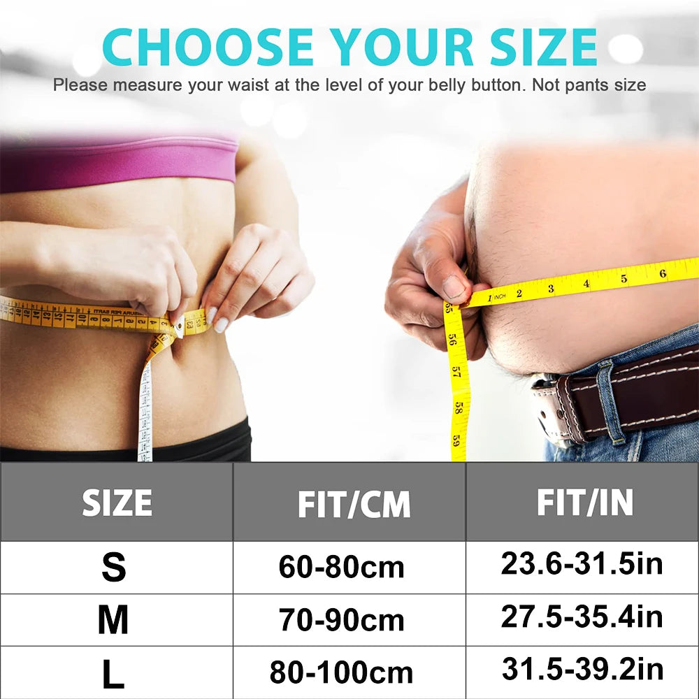 Ceinture de running sport fine à poches – Tailles S, M et L