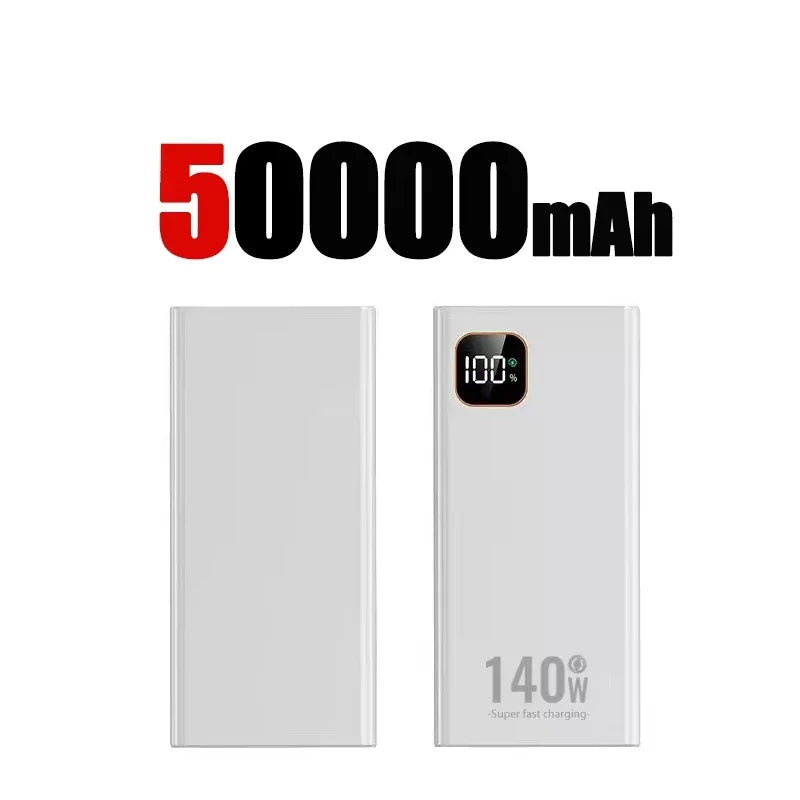 Batterie externe USB avec affichage numérique et lampe LED