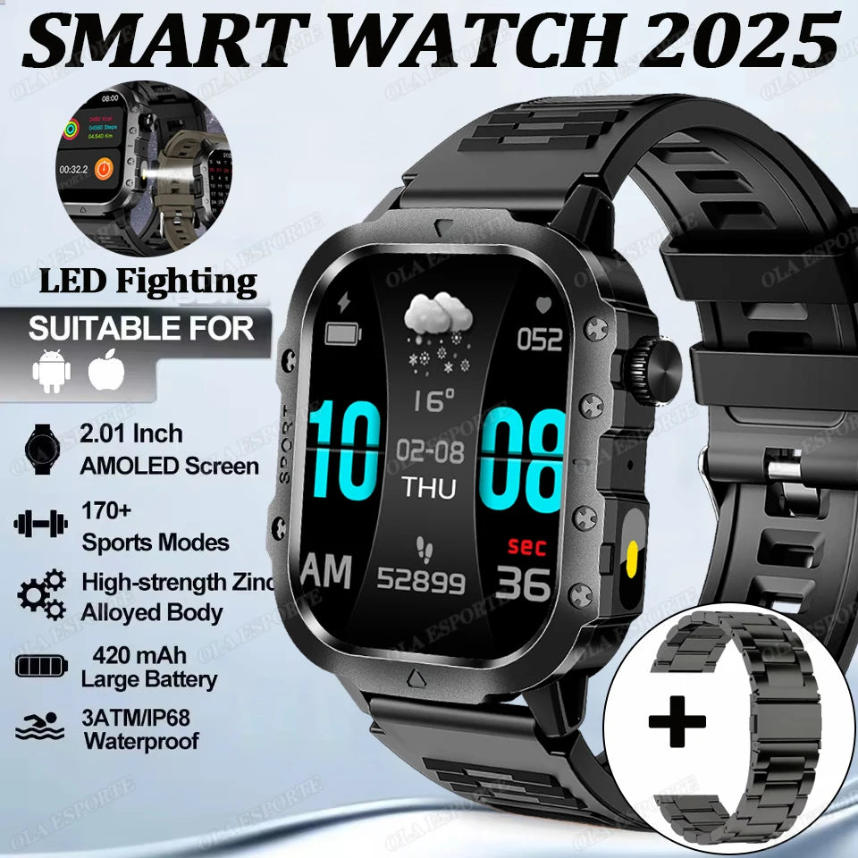HW12 – Montre connectée sport avec écran tactile 2,01 pouces