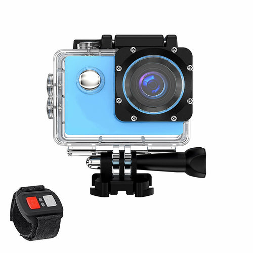 Caméra sport Wi-Fi avec télécommande RF et accessoires