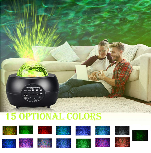 Projecteur ciel étoilé LED avec enceinte Bluetooth
