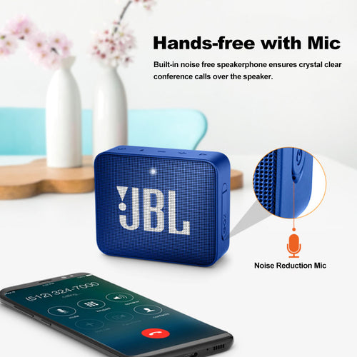 Enceinte Bluetooth JBL GO 2 – IPX7 Étanche, Micro Intégré, 5h d'Autonomie