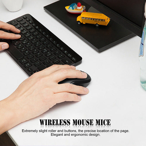 Souris Sans Fil Optique Mini – 3 DPI (800/1000/1200), Portée 10m, Plug & Play