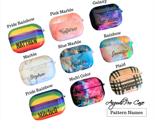 Coque AirPods Pro Personnalisable en TPU – Dragonne Métal Incluse