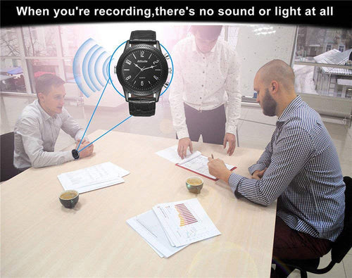 Montre Caméra Espion 1080P – Vision Nocturne IR, Mémoire 32Go, Enregistrement Discret