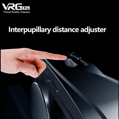 Casque VR 3D Grand Écran – Compatible Smartphones 5-7 Pouces, Objectif Grand Angle 120°