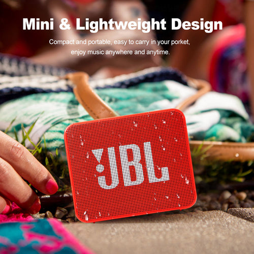 Enceinte Bluetooth JBL GO 2 – IPX7 Étanche, Micro Intégré, 5h d'Autonomie