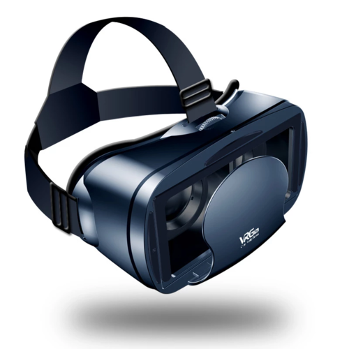 Casque VR 3D Grand Écran – Compatible Smartphones 5-7 Pouces, Objectif Grand Angle 120°