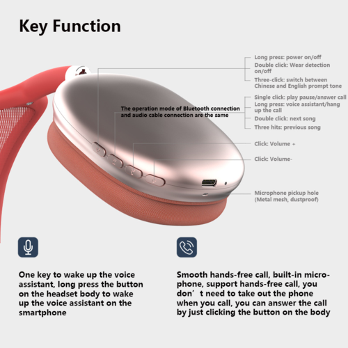 Casque Bluetooth Sport Sans Fil – Détection In-Ear, Micro HD, 12h d'autonomie