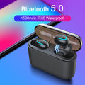 Écouteurs Sans Fil TWS Bluetooth 5.0 – Boîtier de Charge 1500mAh, 4h30 d'Autonomie, Connexion Auto