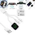 Chargeur USB à induction pour Apple Watch séries 1 à 4, fonction 3-en-1 annoncée