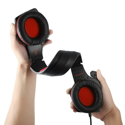 Casque Gaming RGB Stéréo avec Micro Rétractable – LED 7 Couleurs, Multi-Plateforme